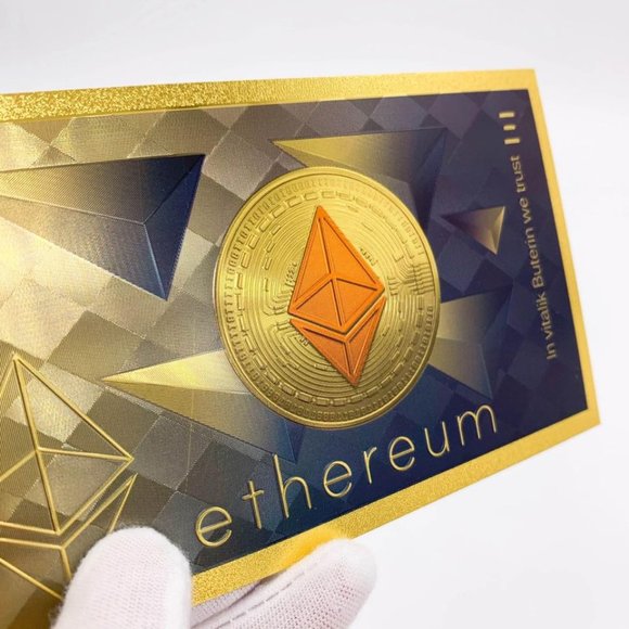 Ethereum Classic ETH Gold Collectable Banknotes Cards - Picture 4 of 7
